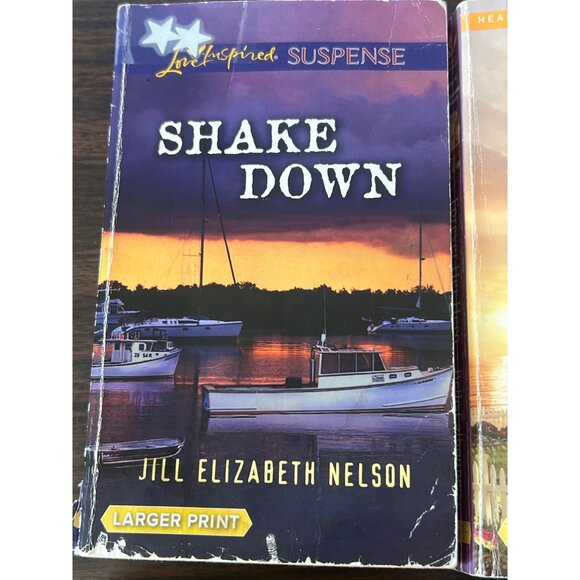 Set Of 4 Love Inspired Larger Print Romance & Suspense Books By Various Authors - Picture 2 of 6